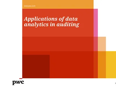 www.pwc.com Applications of data analytics in