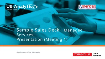 Scott Preszler, CEO of US-Analytics Sample Sales