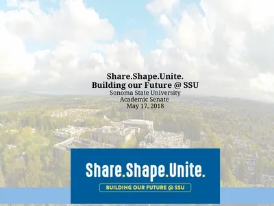 Share.Shape.Unite. Building our Future @ SSU
