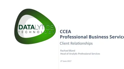 Professional Business Services Workshop Client