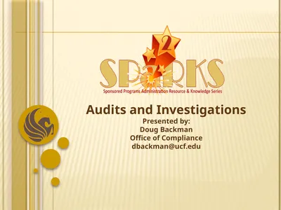 Audits and Investigations Presented by: Doug