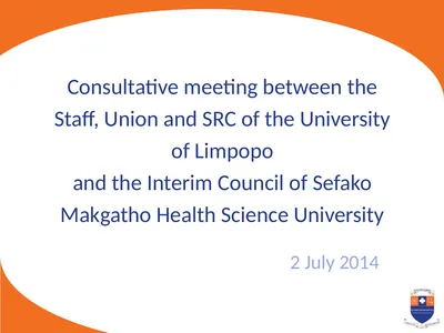 2 July 2014 Consultative meeting between the