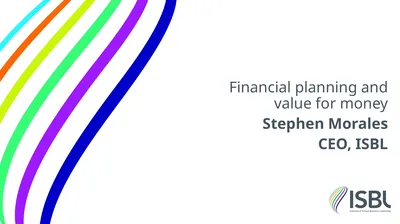 Financial planning and value for money Stephen
