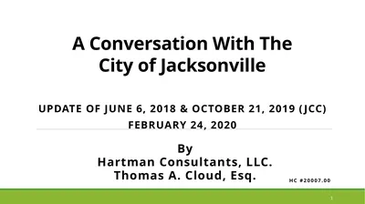A Conversation With The City of Jacksonville By