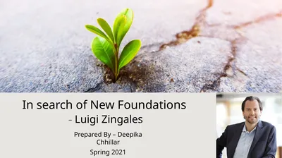 In search of New Foundations _ Luigi Zingales