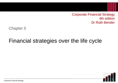 Chapter 5 Financial strategies over the life cycle