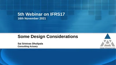 Some Design Considerations Sai Srinivas Dhulipala