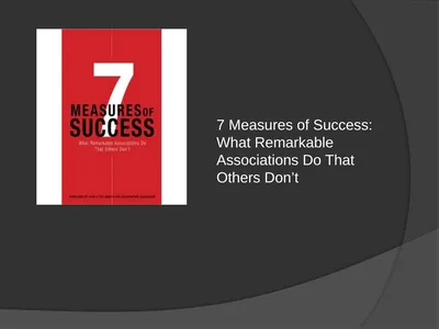 7 Measures of Success: What Remarkable