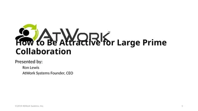 How to Be Attractive for Large Prime Collaboration