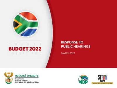 Response to public hearings MARCH 2022 1 List of