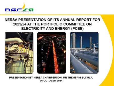 PRESENTATION BY NERSA CHAIRPERSON, MR THEMBANI