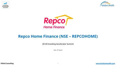 Repco Home Finance (NSE – REPCOHOME) Mittal