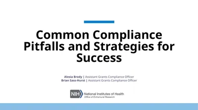 Common Compliance Pitfalls and Strategies for