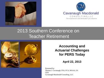 2013 Southern Conference on Teacher Retirement