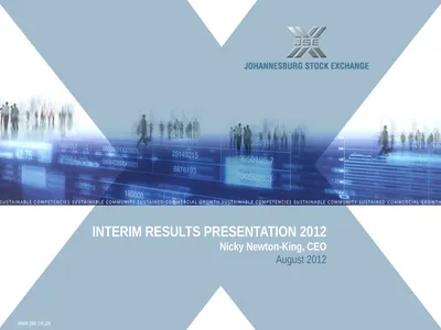 INTERIM RESULTS PRESENTATION 2012 Nicky