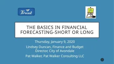 The Basics in Financial Forecasting-Short or Long