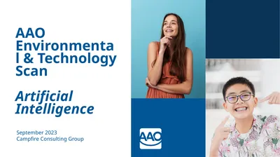 AAO Environmental & Technology Scan Artificial
