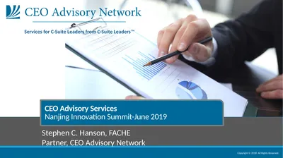 CEO Advisory Services Nanjing Innovation