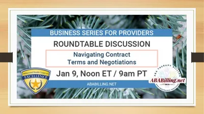 Roundtable Discussion Emily Roche—Director of ABA