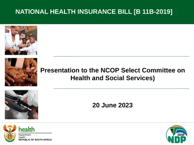 Presentation to the NCOP Select Committee on