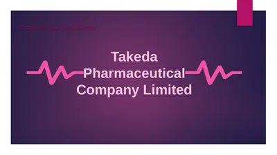 Account Intelligence Report Takeda Pharmaceutical