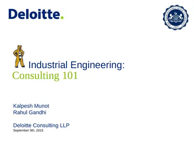 Kalpesh Munot Rahul Gandhi Deloitte Consulting LLP