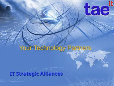 Your Technology Partners IT Strategic Alliances