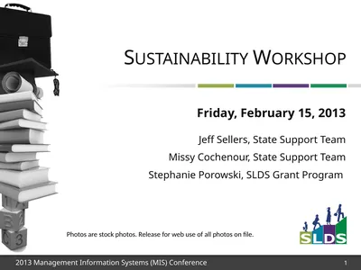 1 Sustainability Workshop Friday, February 15,