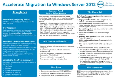 Accelerate Migration to Windows Server 2012 At a