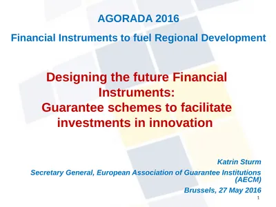 Designing the future Financial Instruments: