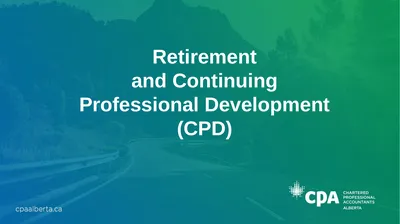 Retirement and Continuing Professional Development