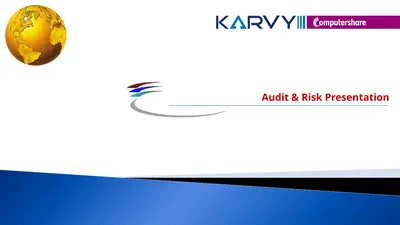 Audit & Risk Presentation Overview of Risk