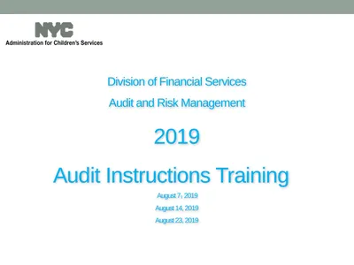 Division of Financial Services Audit and Risk