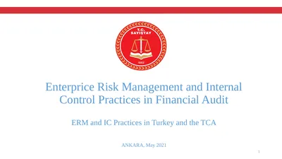 Enterprice Risk Management and Internal Control