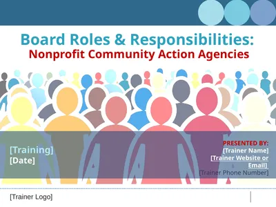 Board Roles & Responsibilities: Nonprofit