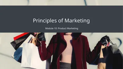 Principles of Marketing Module 10: Product