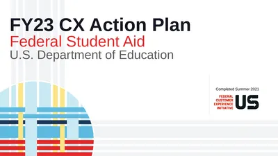 FY23 CX Action Plan Federal Student Aid U.S.