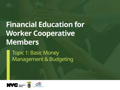 Financial Education for Worker Cooperative Members