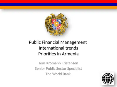 Public Financial Management International trends