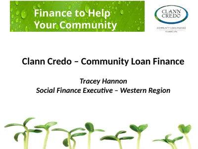 Clann Credo – Community Loan Finance Tracey Hannon