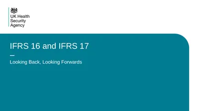 IFRS 16 and IFRS 17 – Looking Back, Looking