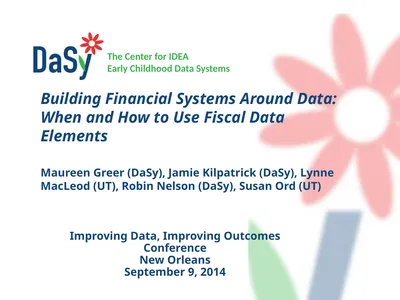 Improving Data, Improving Outcomes Conference New