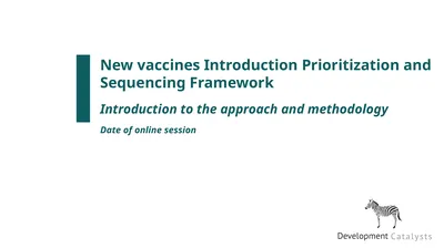 New vaccines Introduction Prioritization and