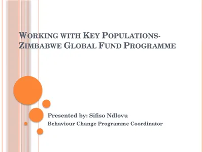 Working with Key Populations- Zimbabwe Global Fund