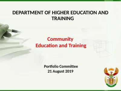 DEPARTMENT OF HIGHER EDUCATION AND TRAINING