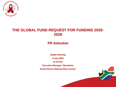 The Global Fund Request for funding 2025-2028 PR