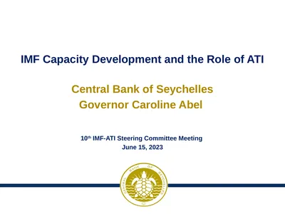 IMF Capacity Development and the Role of ATI