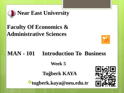 Near East University Faculty Of Economics &