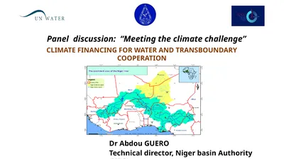Dr Abdou GUERO Technical director, Niger basin