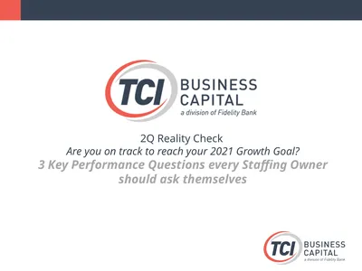 2Q Reality Check Are you on track to reach your